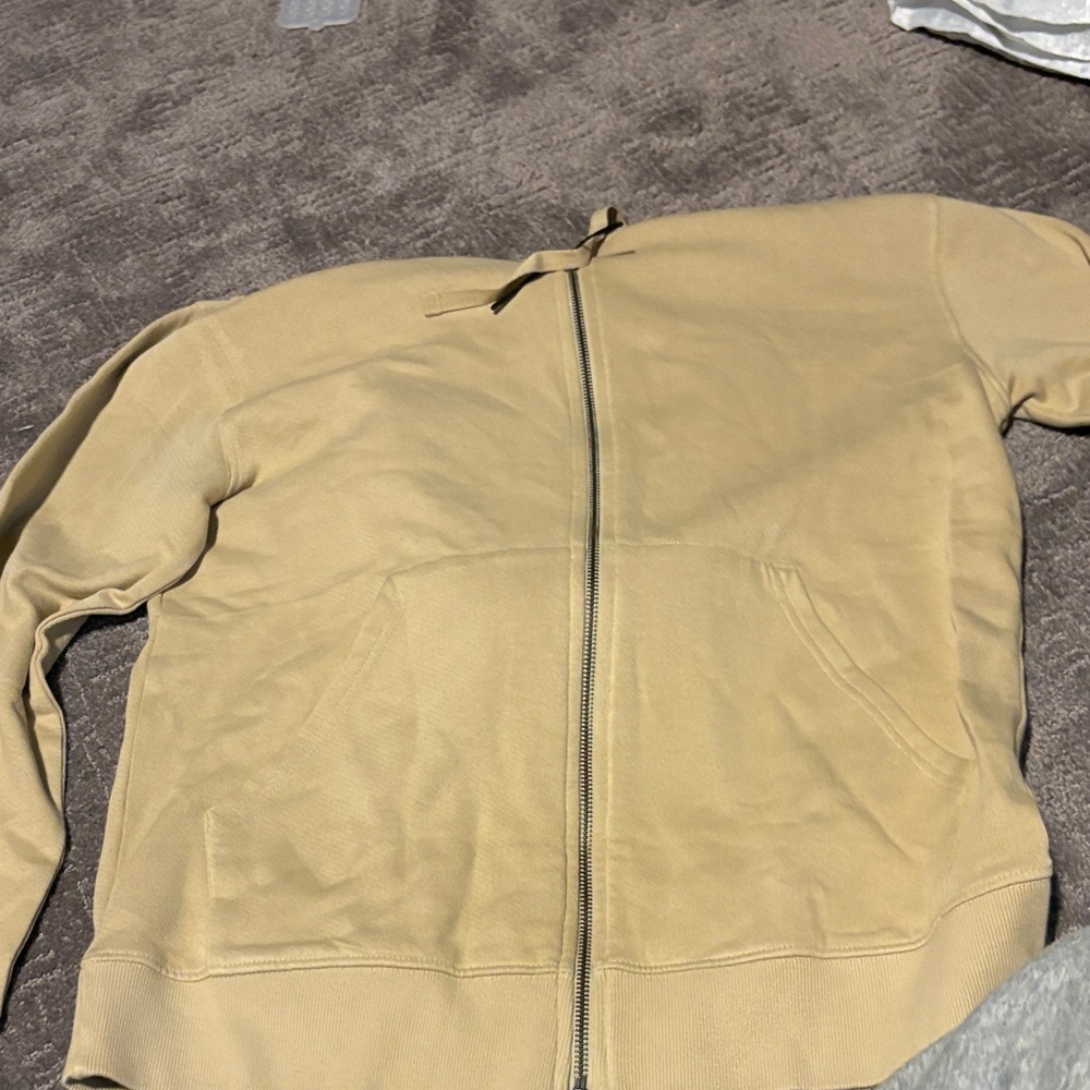 Prana Tan Zip-Up Jacket